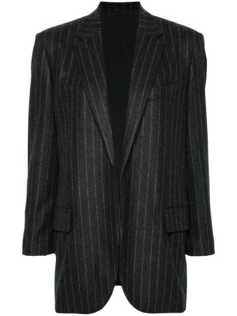 pinstriped wool blazer by BRUNELLO CUCINELLI