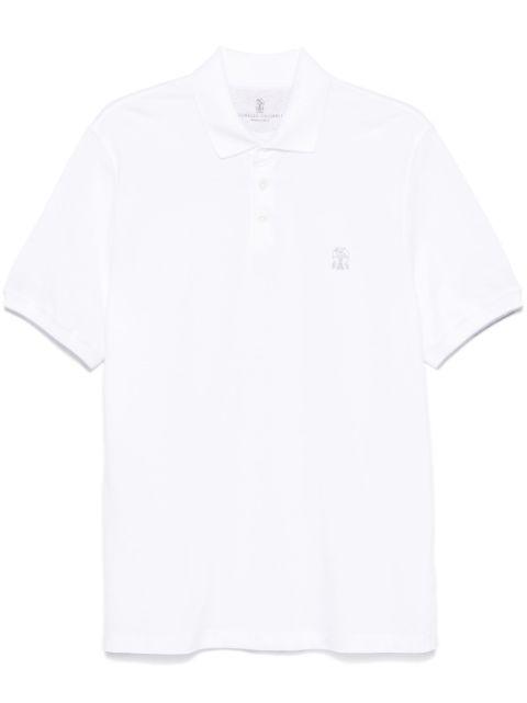 piqué polo shirt by BRUNELLO CUCINELLI