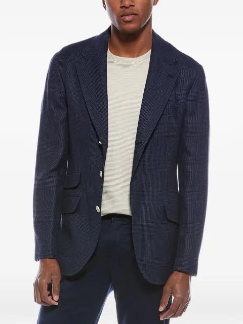 plaid blazer by BRUNELLO CUCINELLI
