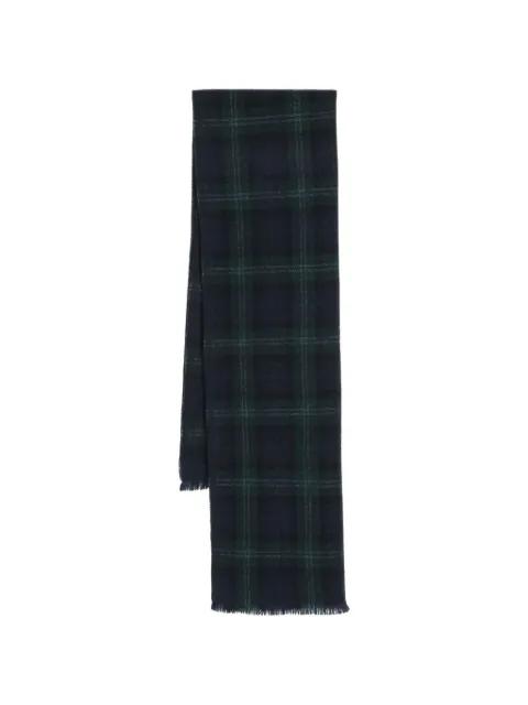 plaid-check cashmere scarf by BRUNELLO CUCINELLI