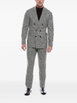 plaid double-breasted suit by BRUNELLO CUCINELLI plaid double-breasted suit by BRUNELLO CUCINELLI