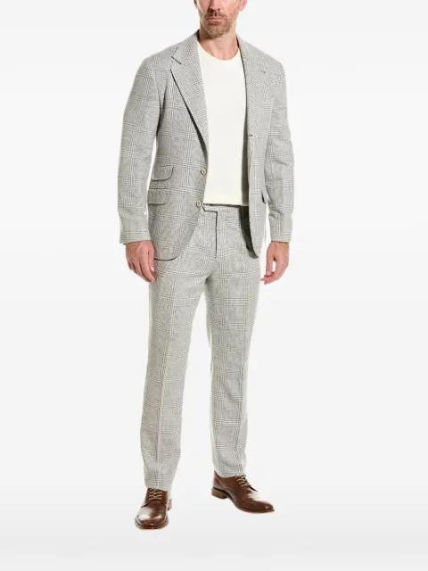 plaid tailored suit by BRUNELLO CUCINELLI