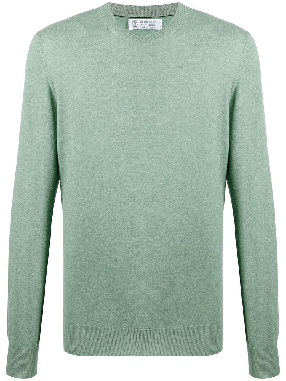 plain long-sleeve jumper by BRUNELLO CUCINELLI