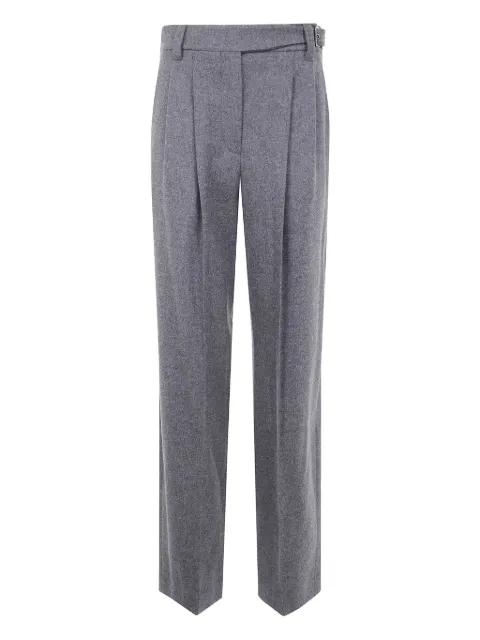 pleated belted trousers by BRUNELLO CUCINELLI
