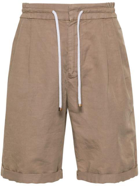 pleated bermuda shorts by BRUNELLO CUCINELLI