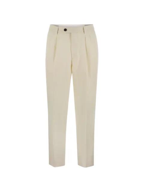 pleated-design trousers by BRUNELLO CUCINELLI