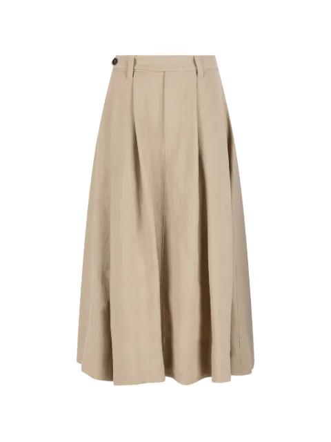 pleated midi skirt by BRUNELLO CUCINELLI