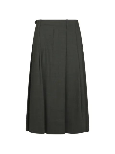 pleated monili-embellished skirt by BRUNELLO CUCINELLI