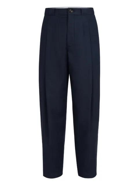 pleated panama trousers by BRUNELLO CUCINELLI