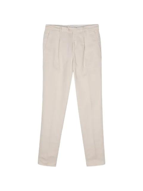 pleated pressed-crease trousers by BRUNELLO CUCINELLI