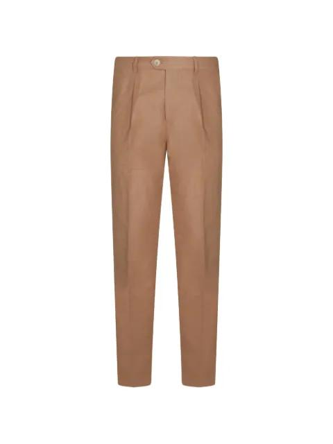 pleated-waistband tapered trousers by BRUNELLO CUCINELLI