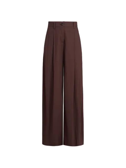 poplin palazzo pants by BRUNELLO CUCINELLI
