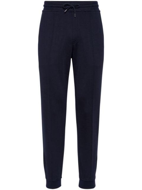 pressed-crease drawstring trousers by BRUNELLO CUCINELLI