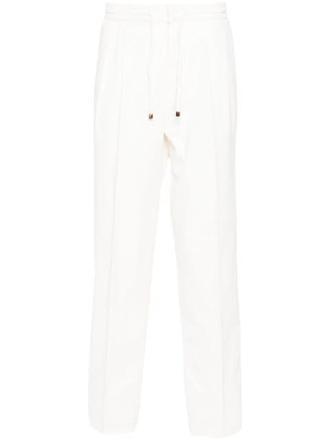 pressed-crease loose-fit trousers by BRUNELLO CUCINELLI