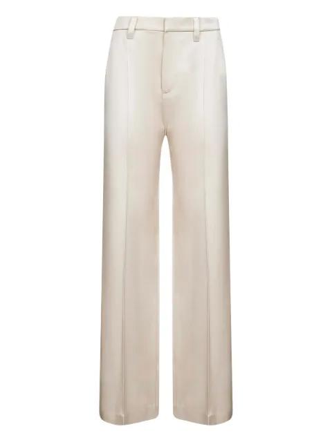 pressed-crease satin trousers by BRUNELLO CUCINELLI