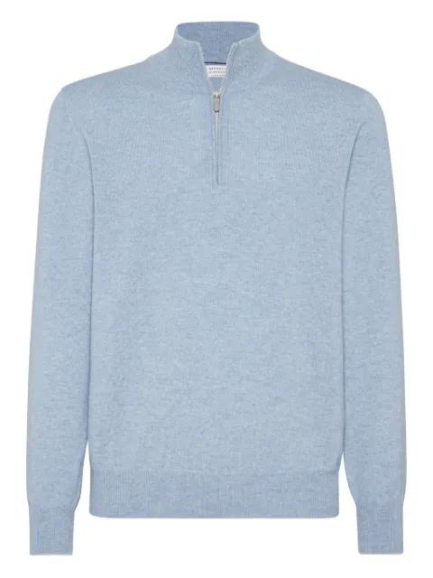 quarter-zip sweater by BRUNELLO CUCINELLI