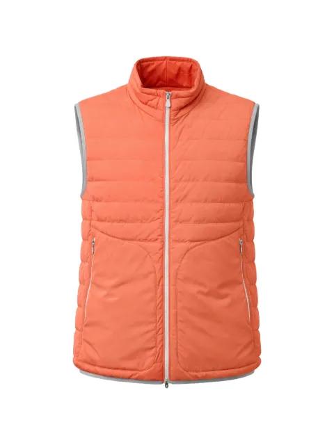 quilted-design gilet by BRUNELLO CUCINELLI