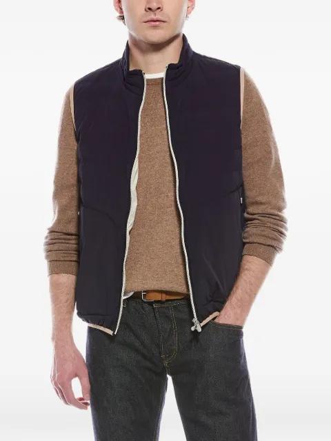 quilted down gilet by BRUNELLO CUCINELLI
