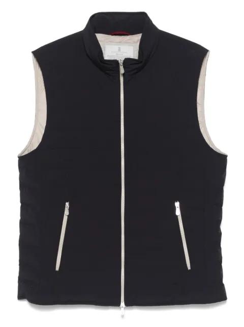 quilted gilet by BRUNELLO CUCINELLI