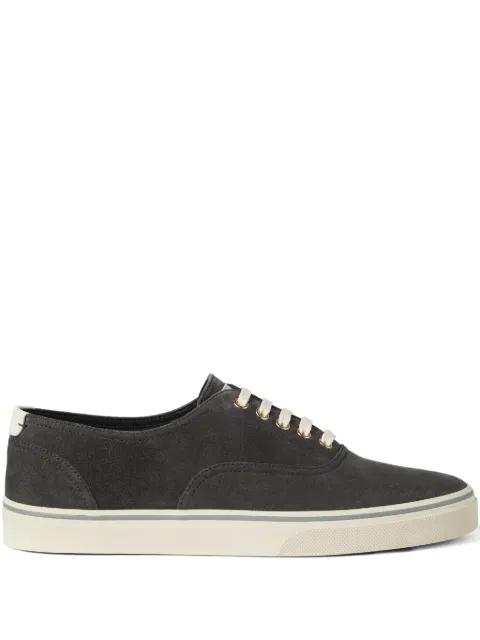 reversed calfskin sneakers by BRUNELLO CUCINELLI