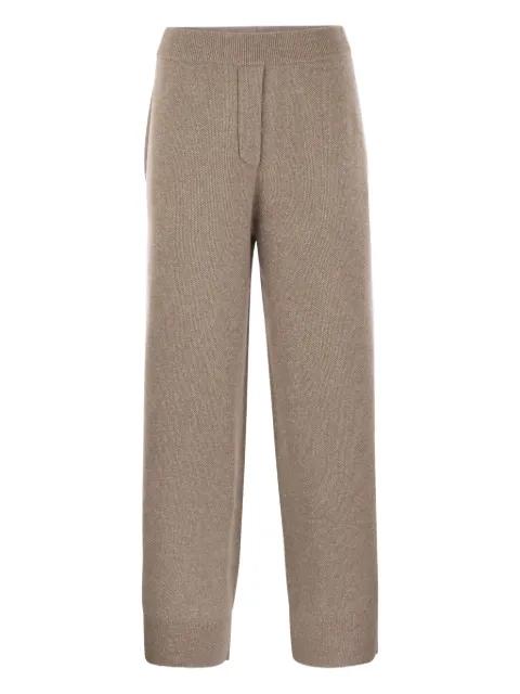 rib-knit track pants by BRUNELLO CUCINELLI
