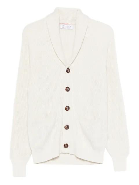 ribbed cardigan by BRUNELLO CUCINELLI