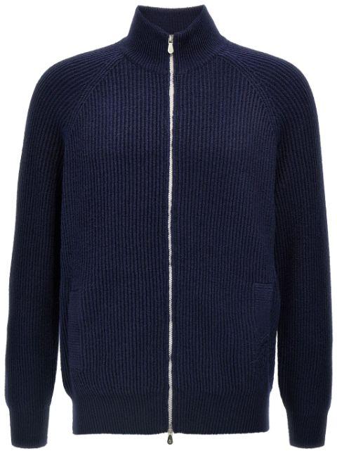 ribbed cardigan by BRUNELLO CUCINELLI