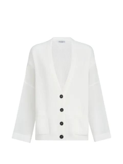 ribbed cardigan by BRUNELLO CUCINELLI
