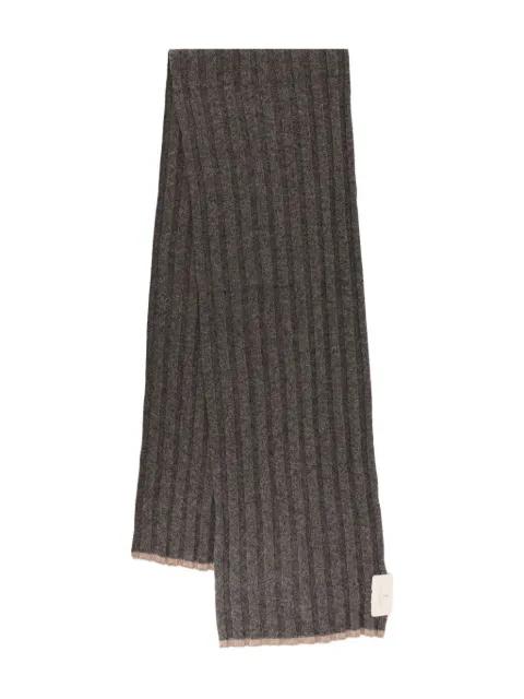 ribbed cashmere scarf by BRUNELLO CUCINELLI