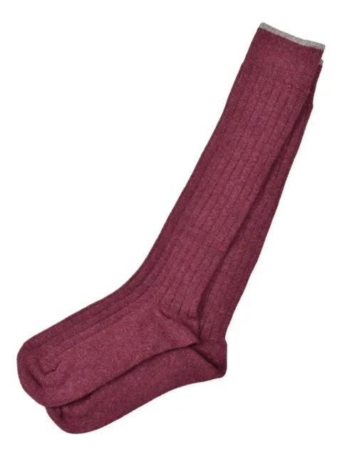 ribbed cashmere socks by BRUNELLO CUCINELLI