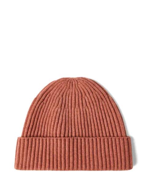 ribbed-knit cashmere beanie hat by BRUNELLO CUCINELLI