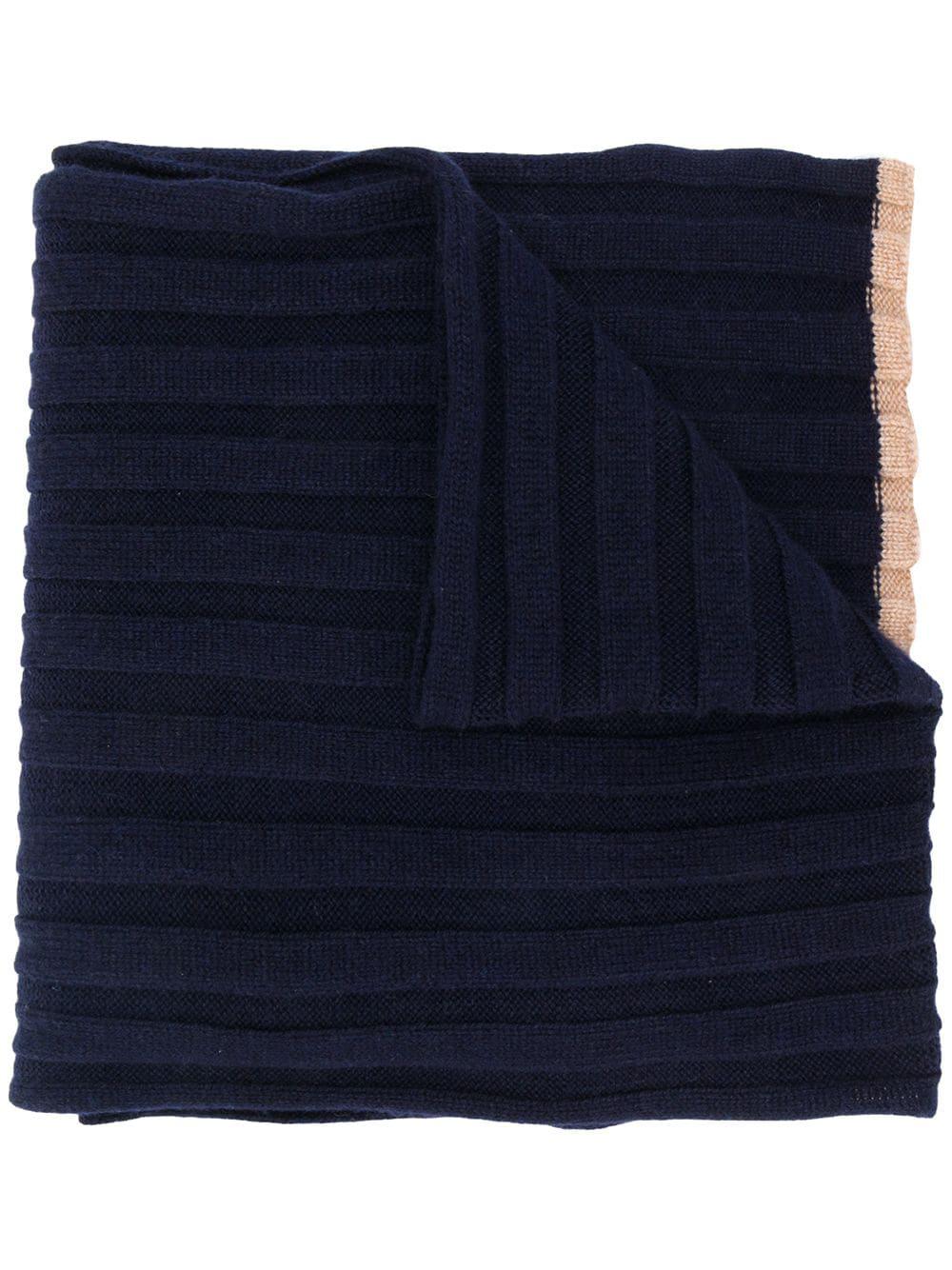ribbed knit scarf by BRUNELLO CUCINELLI