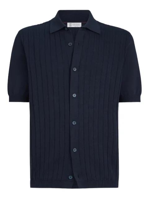 ribbed knit shirt by BRUNELLO CUCINELLI