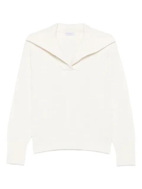 ribbed-knit sweater by BRUNELLO CUCINELLI