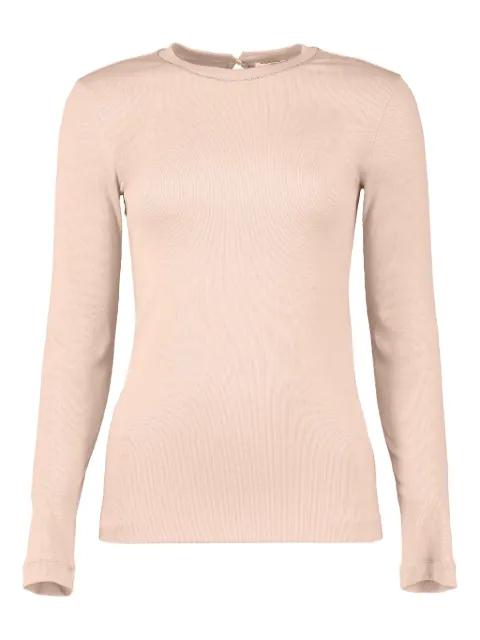 ribbed long-sleeve top by BRUNELLO CUCINELLI