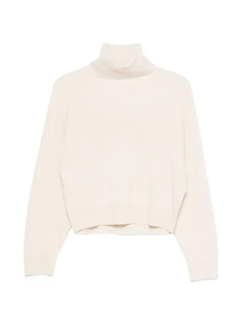 ribbed roll neck sweater by BRUNELLO CUCINELLI