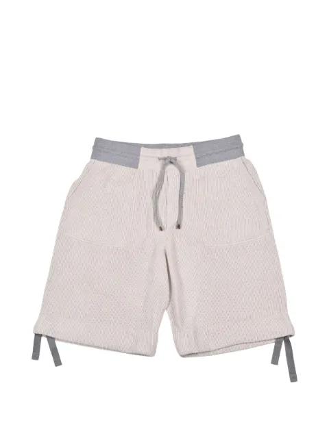 ribbed shorts by BRUNELLO CUCINELLI