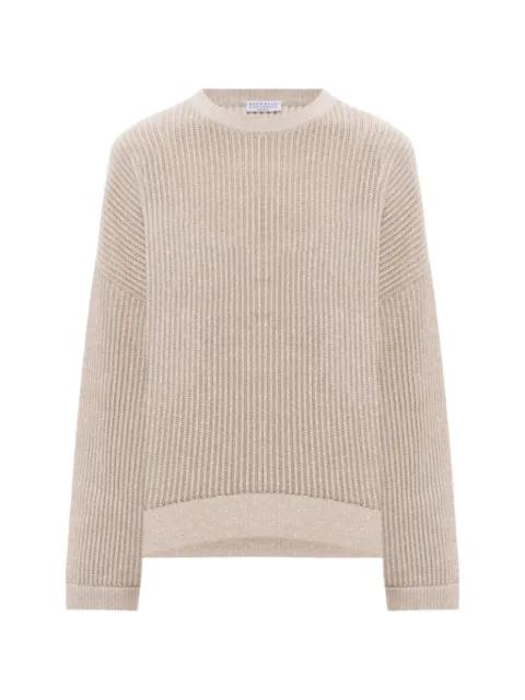 ribbed sweater by BRUNELLO CUCINELLI