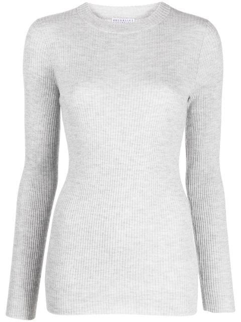 ribbed sweater by BRUNELLO CUCINELLI