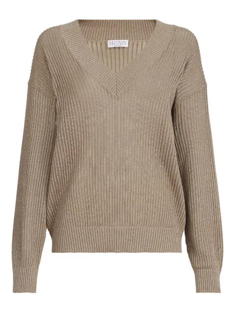 ribbed sweater by BRUNELLO CUCINELLI