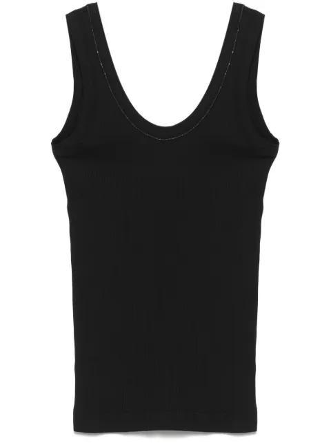 ribbed tank top by BRUNELLO CUCINELLI