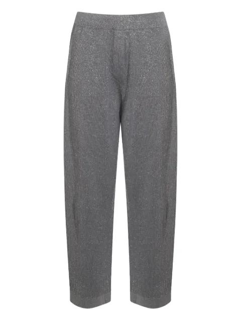 ribbed trousers by BRUNELLO CUCINELLI