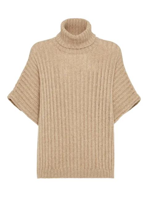 roll neck cashmere sweater by BRUNELLO CUCINELLI