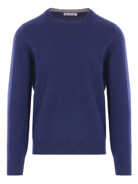 round-neck cashmere sweater by BRUNELLO CUCINELLI
