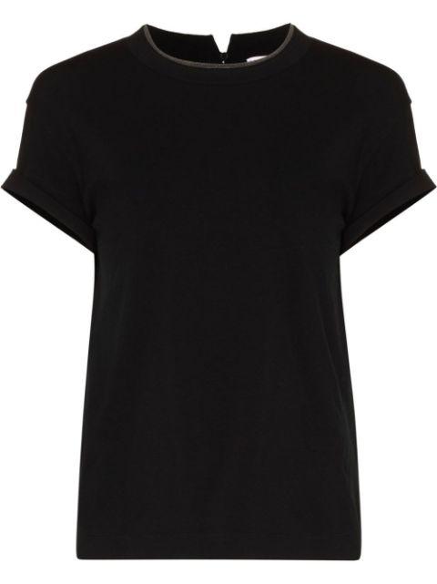 round-neck short-sleeve T-shirt by BRUNELLO CUCINELLI