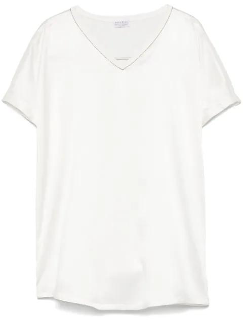 satin blouse by BRUNELLO CUCINELLI