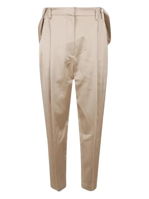 satin trousers by BRUNELLO CUCINELLI