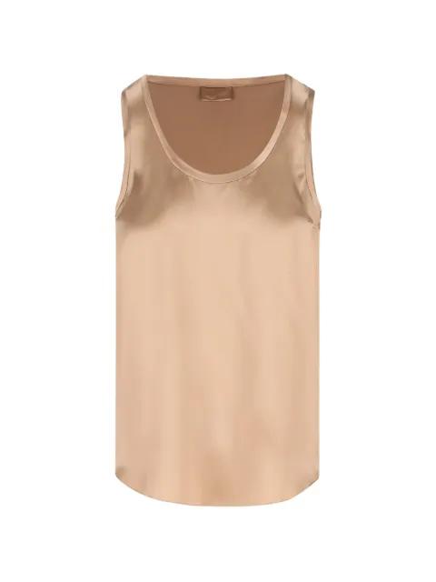 scoop-neck tank top by BRUNELLO CUCINELLI