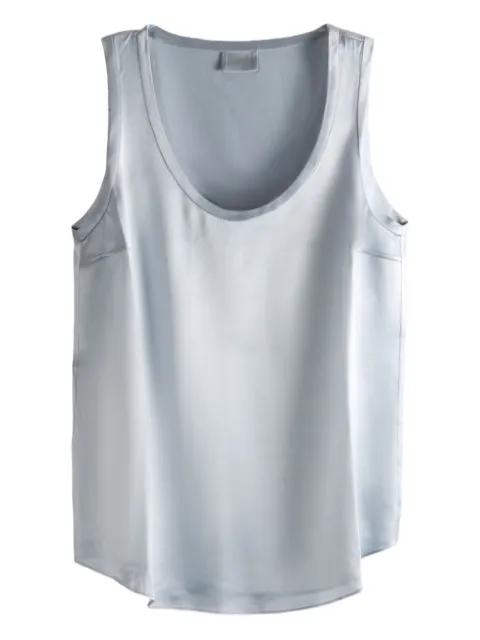 scoop-neck top by BRUNELLO CUCINELLI