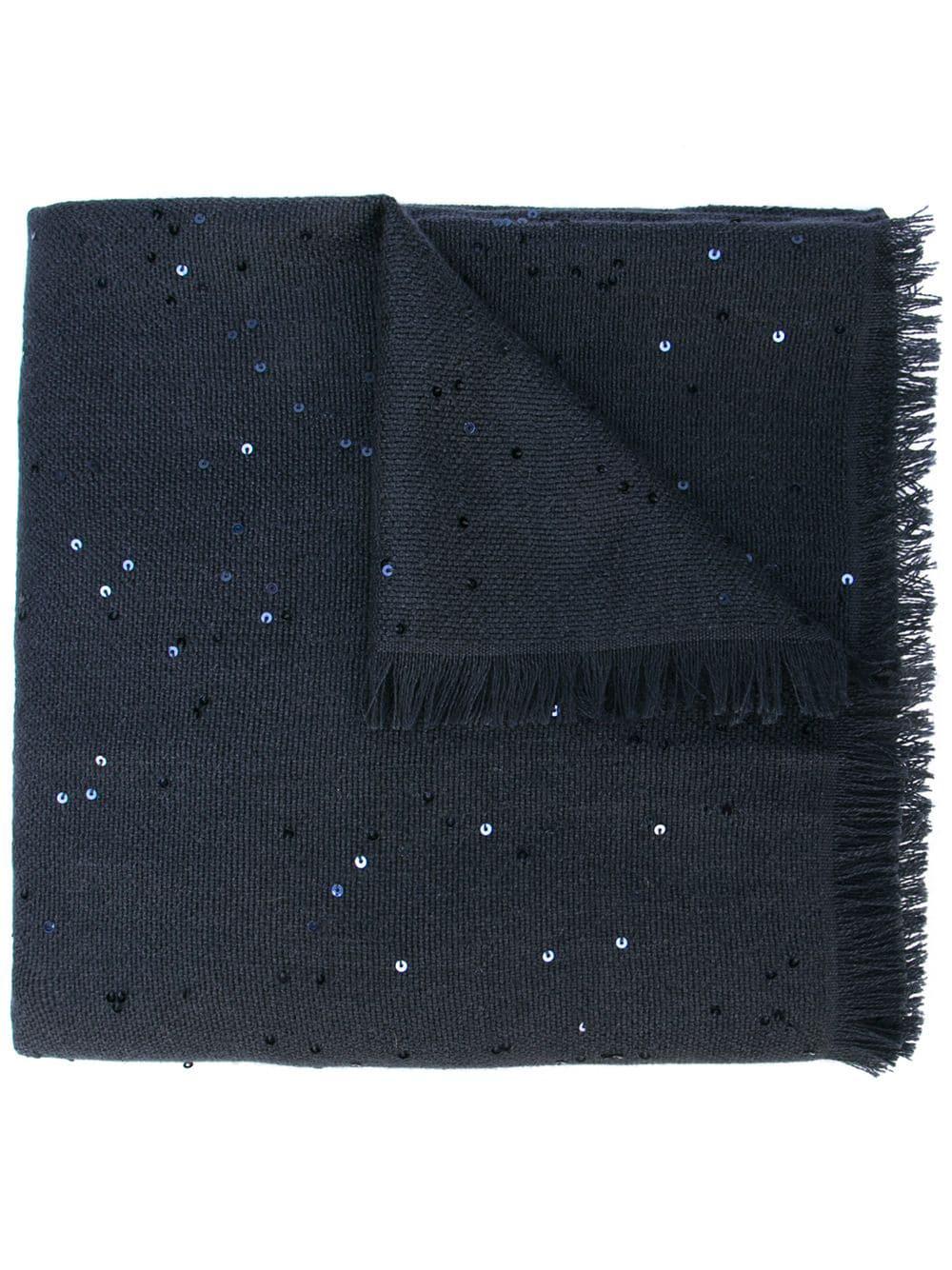 sequin embellished scarf by BRUNELLO CUCINELLI